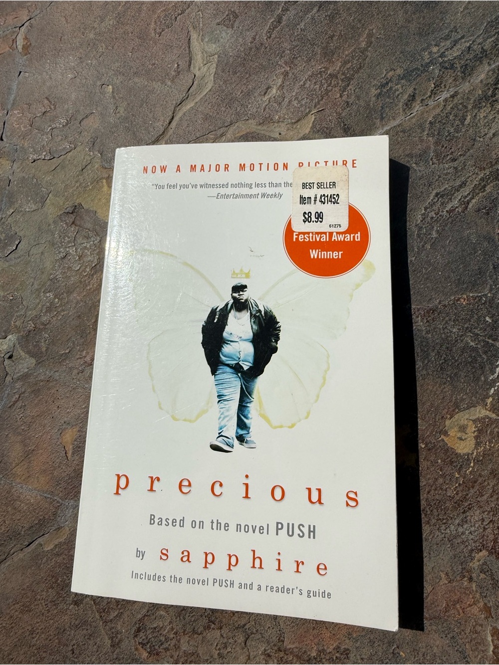 Precious by Sapphire - White Paperback Novel